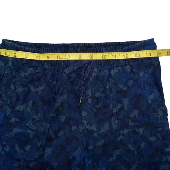 Athleta Farallon Jogger dark blue camouflage size 8 - Picture 7 of 7
